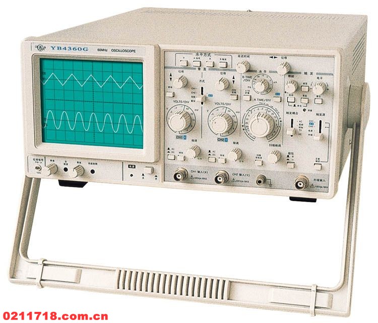 YB-4360G双踪模拟示波器 经典仪器在现代测量中的价值